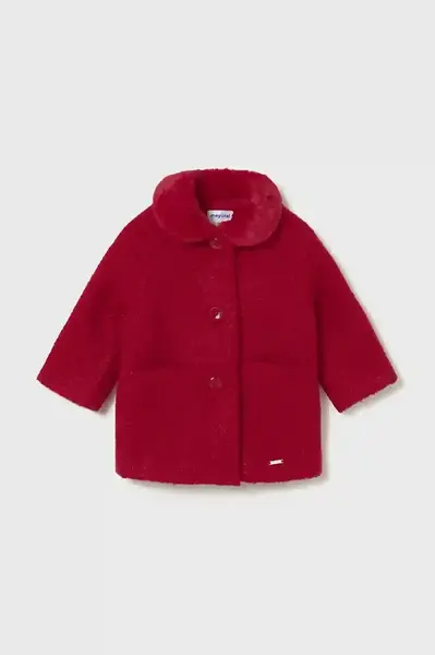 Dětský kabát Mayoral červená barva, 2432