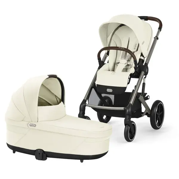CYBEX Kočárek kombinovaný Balios S Lux Seashell Beige Gold 2024