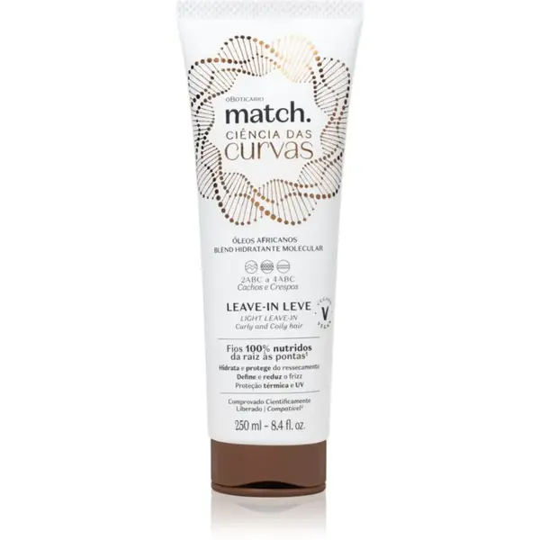 oBoticário Match. Science of Curves krém na vlasy 250 ml