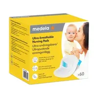 MEDELA Prsní vložky jednorázové ultra prodyšné 60 kusů