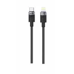 Kabel iPEAX 90010102 USB-C/Lightning 1m Black
