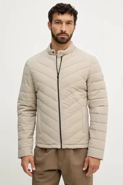 Bunda Guess pánská, šedá barva, přechodná, M4YL05.WG9O2