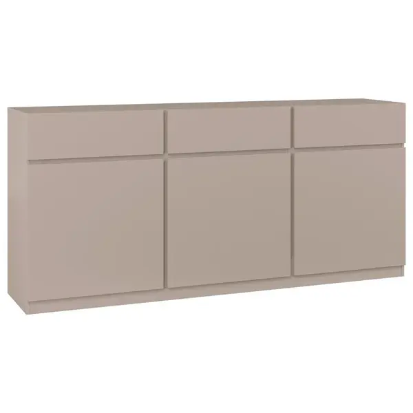 MID.YOU ŠIROKÁ KOMODA, béžová, 180/82,5/40 cm