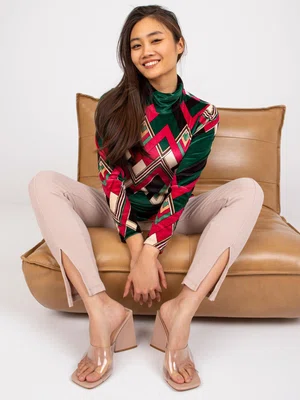 Blouse-DHJ-BZ-N6118-2.24-dark green