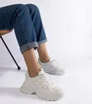 D/CEO White trainers Justar