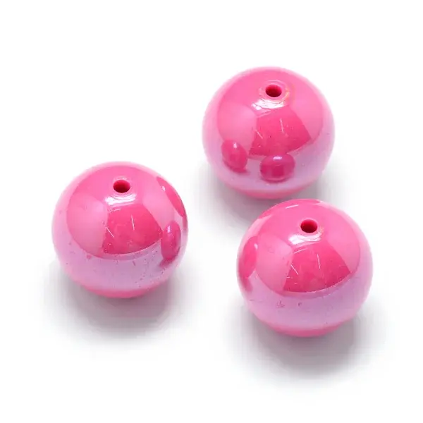 Pearlized Style Acrylic Beads