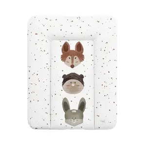 CEBA BABY Podložka přebalovací měkká malá (50x70) Basic Cute Animals