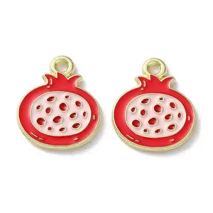 Fruit Alloy Enamel Charms