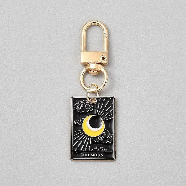 Alloy Enamel Tarot Pendant Decorations