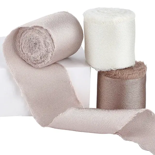 3Roll 3 Colors Polyester Ribbon