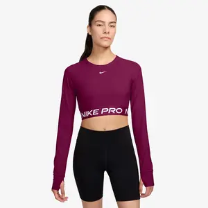 Nike Pro Dri-FIT Cropped Long-Sleeve Top XS