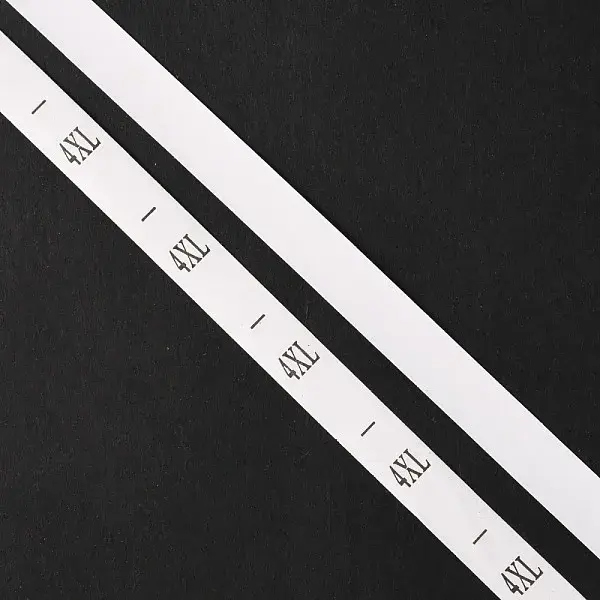 Clothing Size Labels