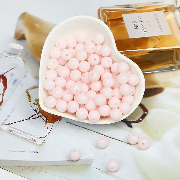 Opaque Acrylic Beads