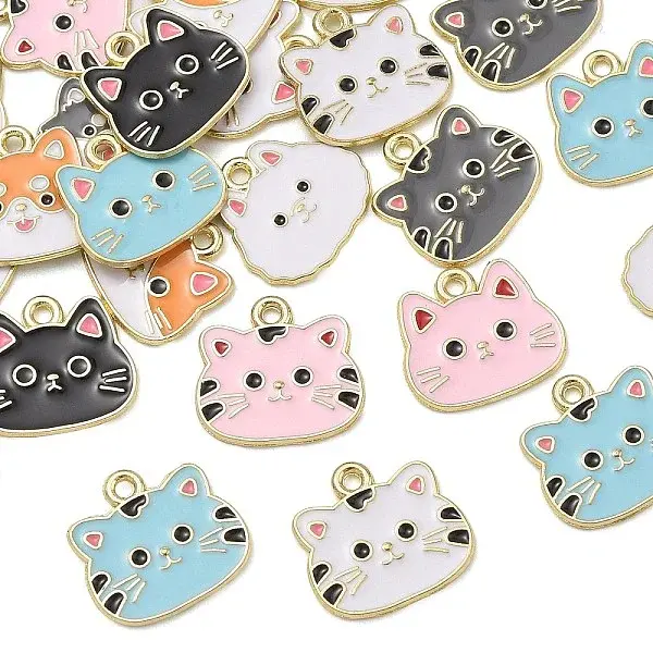 Alloy Enamel Pendants