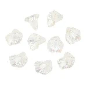 Transparent Acrylic Bead Caps