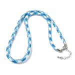 Ployester Core-Wrapped Round Cord Necklace Making