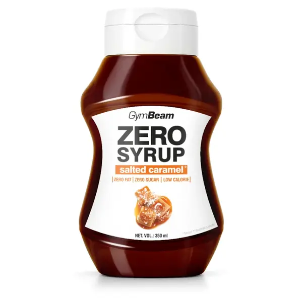 GYMBEAM Bezkalorický sirup slaný karamel 350 ml