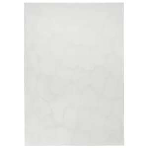 Beliani KOBEREC Krémově bílý 160/230 cm Kawi