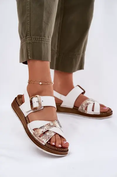 Dámské Sandály S Přezkou Inblu