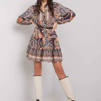 Dress-DHJ-SK-15053.61-dark blue