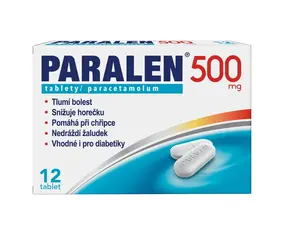 Paralen 500 mg 12 tablet