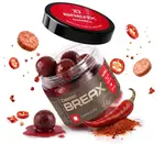 Delphin boilies v dipu breax hothell robin red chilli fr.klobása 200 ml - 20 mm