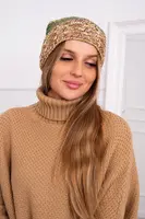 Kesi Pola fleecová čepice K267 green+yellow neon