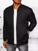Pánská bunda bomber jacket černá Dstreet