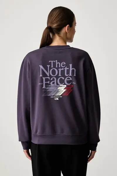 The North Face  oversize mikina dámská s bavlnou Retro