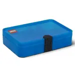 LEGO Úložný box s přihrádkami - modrý