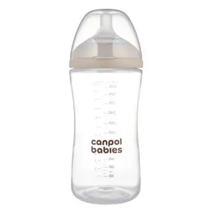 CANPOL BABIES Láhev antikoliková Natural shape 330ml