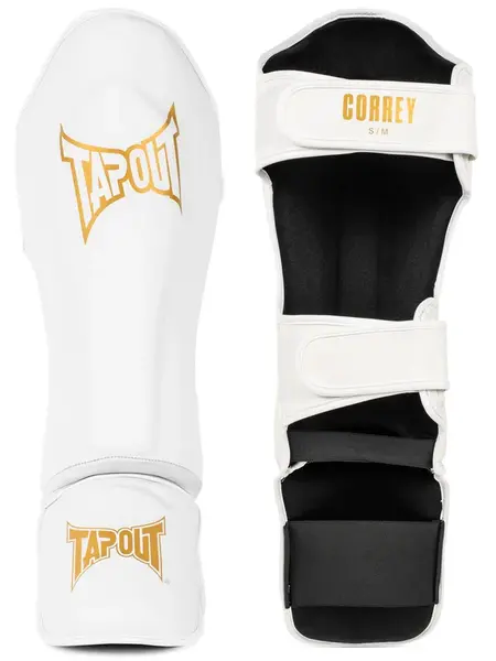 Tapout Artificial leather shin guards (1 pair)