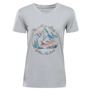 Dámské outdoorové triko alpine pro grema 3 šedá xl