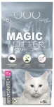 Kočkolit Magic Litter Bentonite Ultra White Carbon 5l