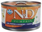 Konzerva N&D Pumpkin Starter Puppy Lamb & Blueberry 140g