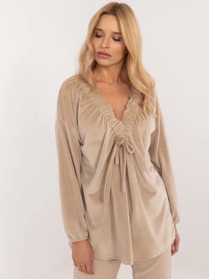 Blouse-DHJ-BZ-19902.49P-beige