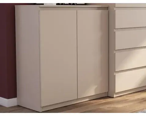Skrinka Carlos, béžová kašmír, 80 cm%