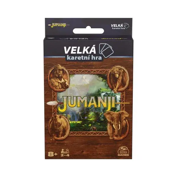 Spin Master SMG Jumanji karetní hra CZ
