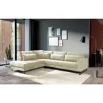 Livetastic ROHOVÁ SEDAČKA, textil, kompozitní dřevo, béžová