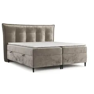 AltaBeds POSTEL BOXSPRING LAS PALMAS 200/200 cm Béžová