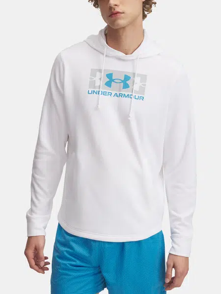 Pánská mikina Under Armour UA Rival Terry Logo Hood - Pánské