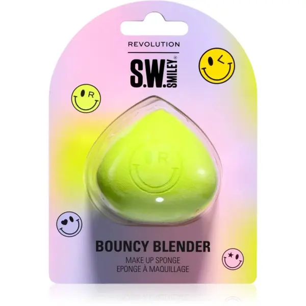 Revolution S.W.Smiley Bouncy Blender houbička na make-up 1 ks