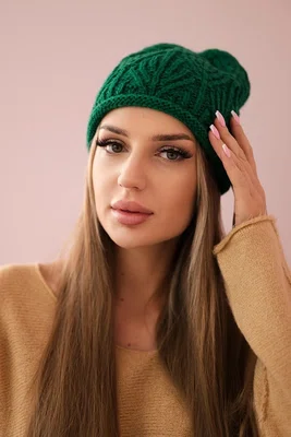 Dámská kšiltovka Leaves K245 zelená
