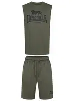 Lonsdale Men's sleeveless t-shirt & shorts set regular fit