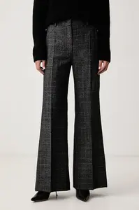 Weekend Max Mara  kalhoty dámské vlněné WKDPACCA