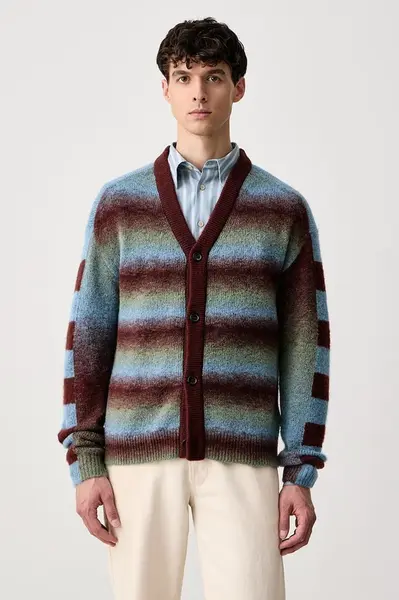 PS Paul Smith  kardigan pánský s merino vlnou