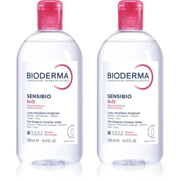 Bioderma Sensibio H2O výhodné balení