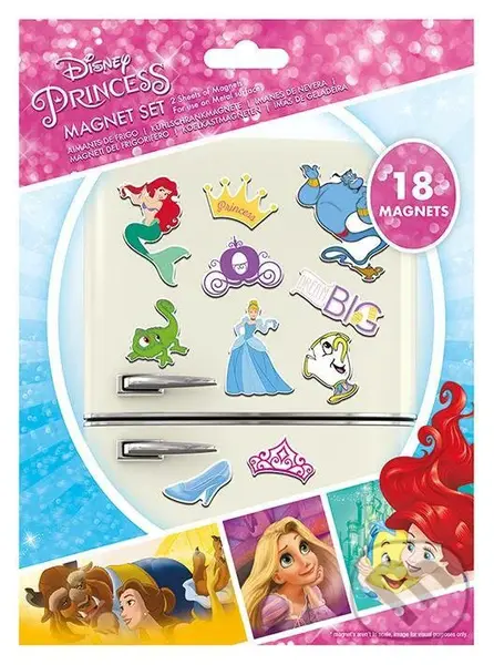 Sada magnetek Princezny