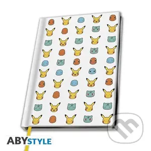 Pokémon Zápisník A5 - Prví Pokémoni