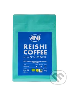 Lion’s Mane Reishi BIO mletá káva 100g
